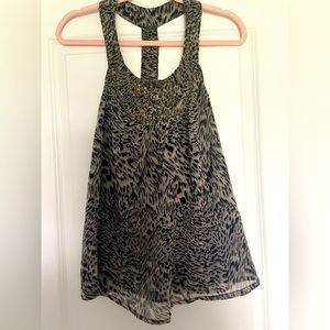 Women’s Animal Print Tank Size Medium